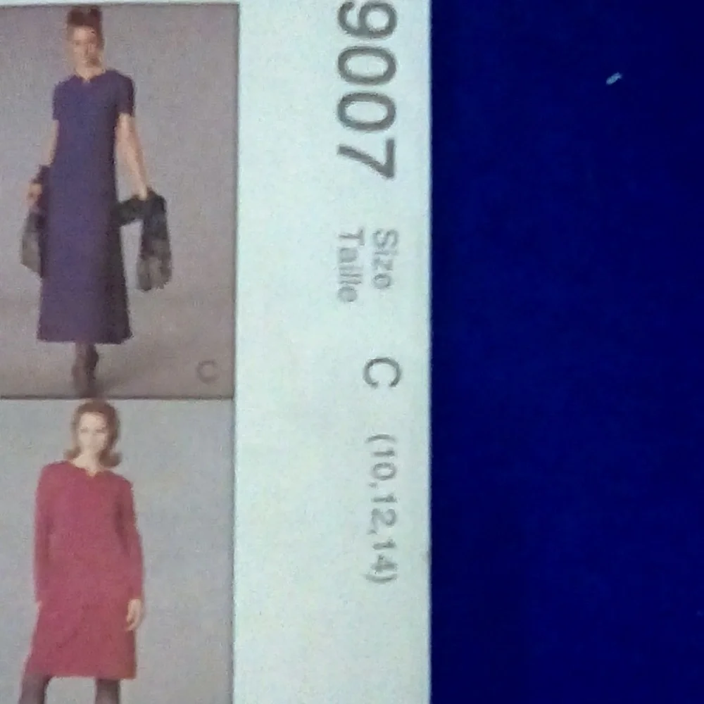 McCall's 2 Hour Dress  Size 10-12-14